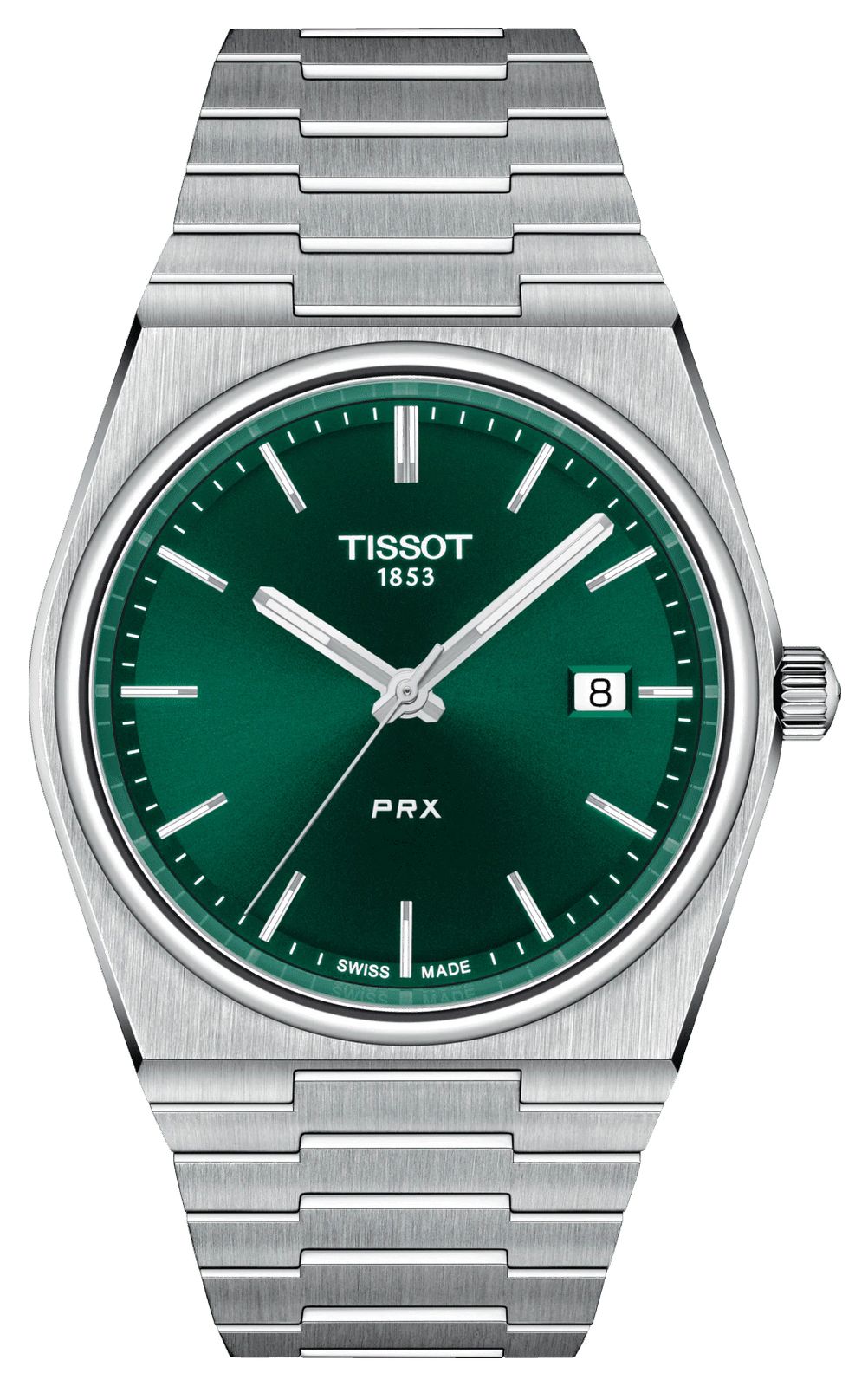 Tissot T1374101109100 PRX Quartz (40mm) Green Sunray Dial / Watch