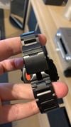 Customer picture of Garmin Carbon Grey DLC Titanium Strap Only QuickFit 26mm 010-12580-00