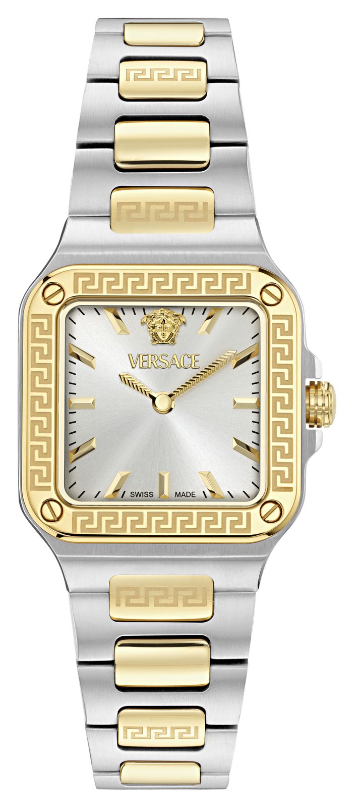 Versace VE5G00226 GRECA EDGE Quartz (29mm) Silver Dial / Two Watch