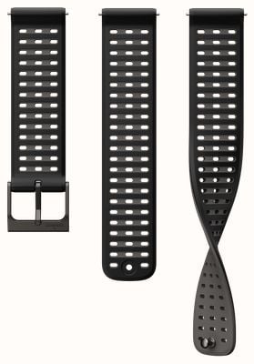 Suunto Athletic 9 All Black Silicone Strap - 22mm (S+M) - STRAP ONLY SS051215000