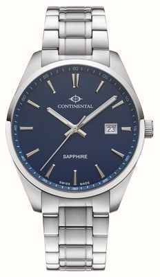 Continental Contemporary Round (41mm) Blue Dial / Stainless Steel Bracelet 23001-GD101830