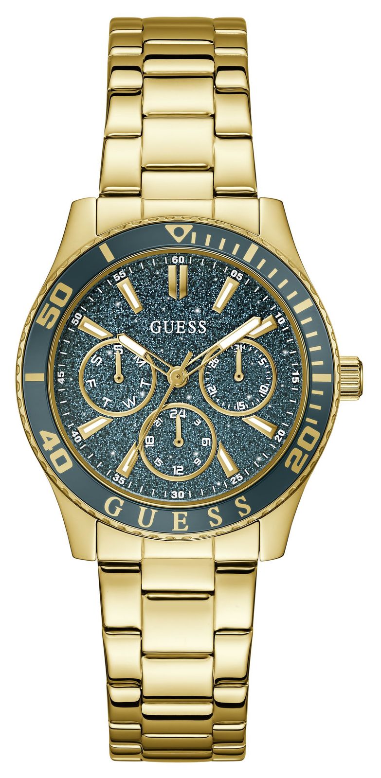 Guess GW1035L2 MARIANA Multifunction (36mm) Blue Glitter Watch