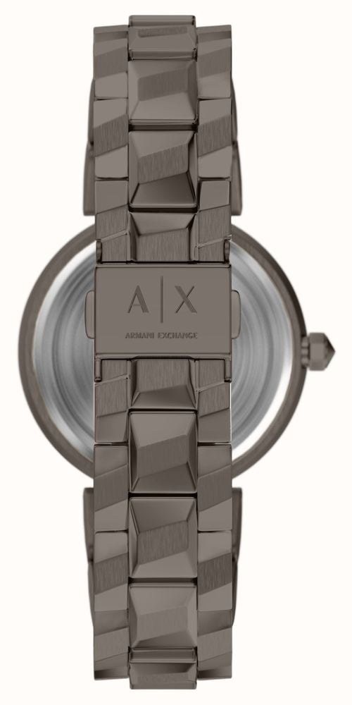 Armani Exchange Two-Hand Quartz (34mm) Brown Sunray Dial / Brown PVD Stainless Steel Bracelet AX4410 - alternate view 2
