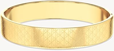 Calvin Klein Ck Iconic Gold Bangle - One Size 35000889
