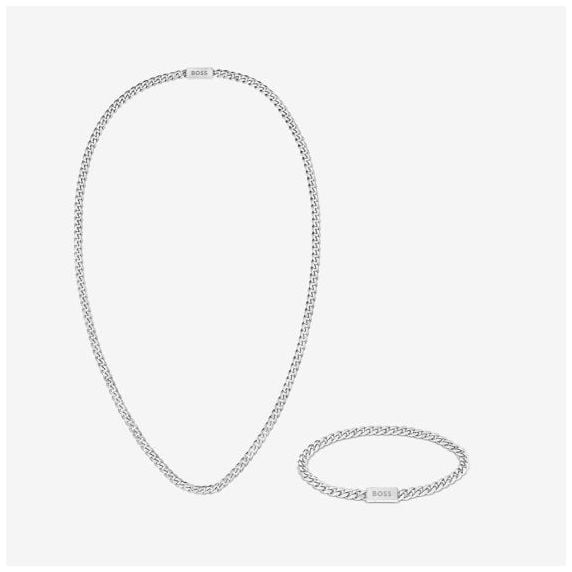 BOSS Jewellery 1570197 Boss Necklace And Bracelet Gift Set