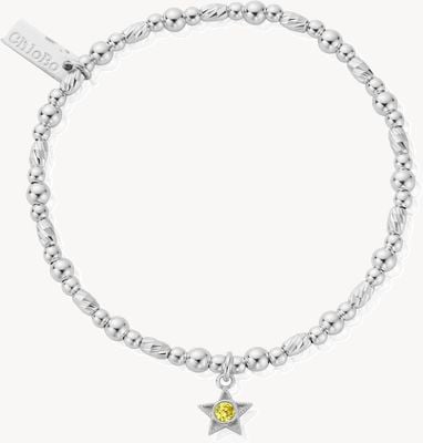 ChloBo November Birthstone Bracelet - 925 Sterling Silver SBBCB3500