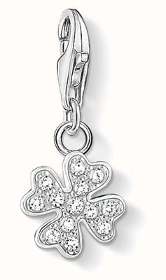 Thomas Sabo | Charm Pendant 'Cloverleaf' | White Zirconia | 1797-051-14