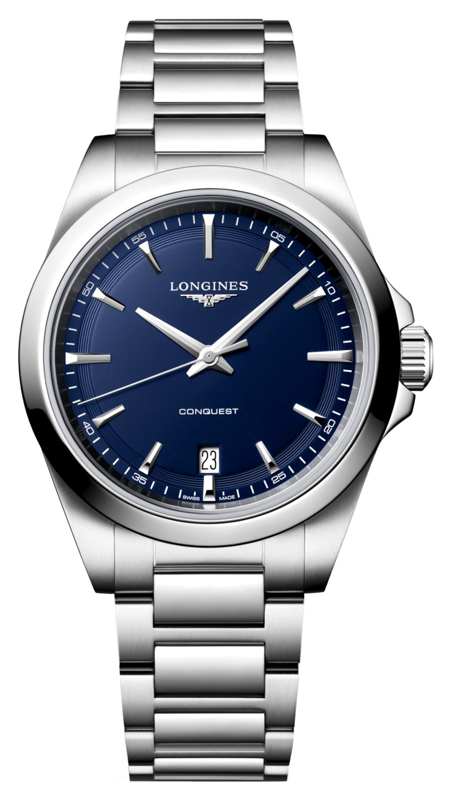 LONGINES L37504926 Conquest Quartz (38mm) Dark Blue Watch