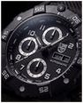 Luminox Master Carbon SEAL Auto Chrono 3880 Series (45mm) Black Dial / Black Technical Matrix Leather Strap Watch XS.3881 - alternate view 8