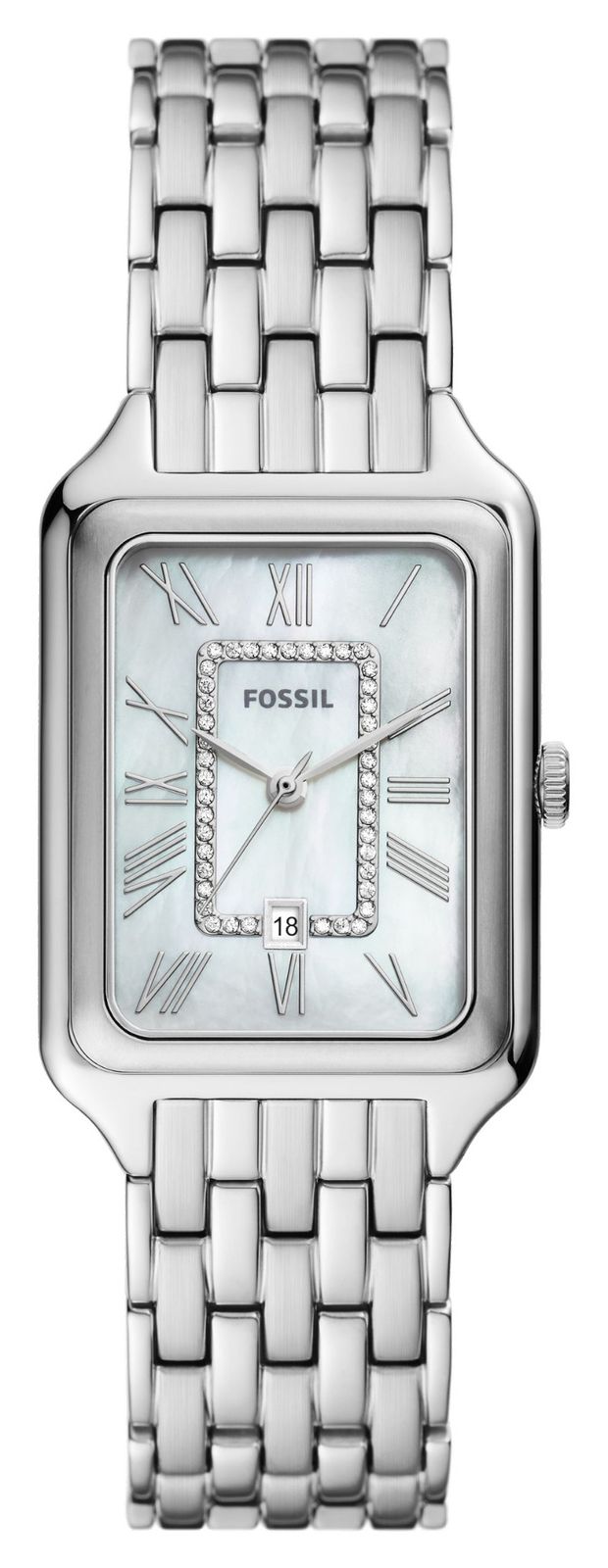 Fossil ES5306 Raquel (26mm) Mother-of-Pearl Dial / Stainless Watch