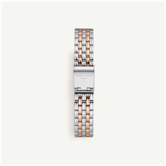 Rosefield Ladies Muse White Dial Two Tone Rose Gold Bracelet Watch MUWDSD-MU04 - alternate view 4