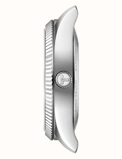 Tissot Ballade Automatic Chronometer (39mm) Ice Blue Dial / Stainless Steel Bracelet T1564081135300 - alternate view 4