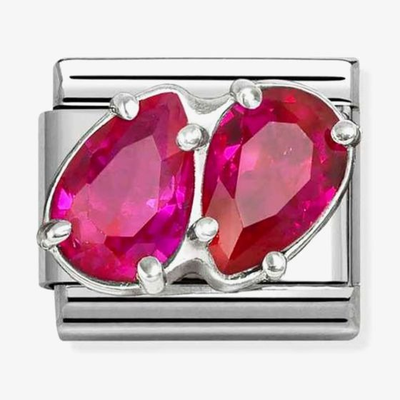 Nomination Classic Double Red Teardrop Charm 330329/11