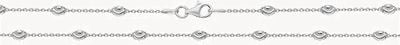 Treasure House Silver Oval Moon Chain 18" G1291/18