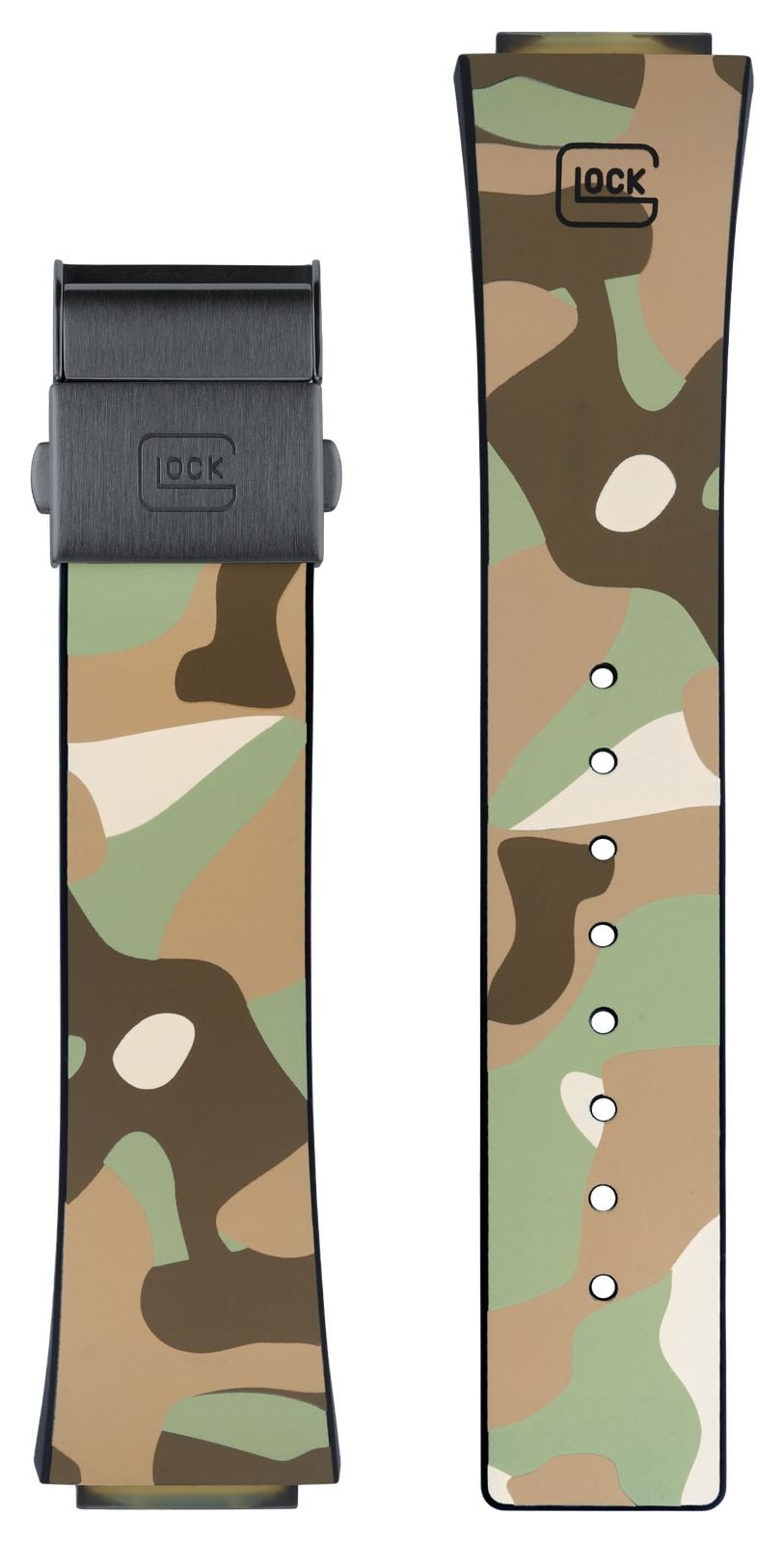 GLOCK Precision GB-PU-CAMODESERT-BC-24 Glock Brown Watch