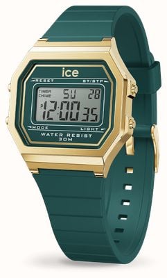 Ice-Watch ICE Digit Retro Verdigris (32mm) Green Digital Dial / Green Silicone Strap 022069