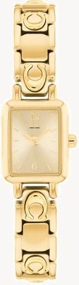 Coach Mara (15.5mm) Gold Dial / Gold PVD Stainless Steel Bracelet Watch 14504672