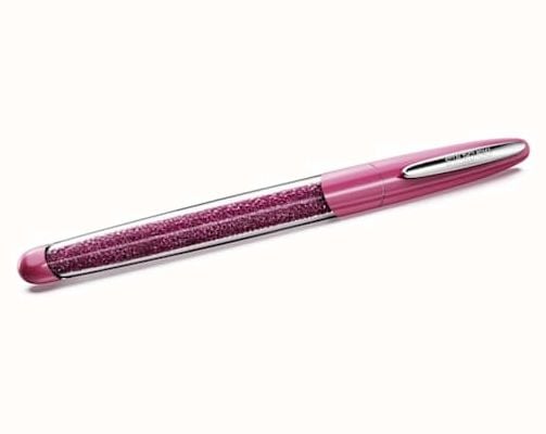 Swarovski Crystalline Nova Rollerball Pen Pink, Chrome Plated 5717141