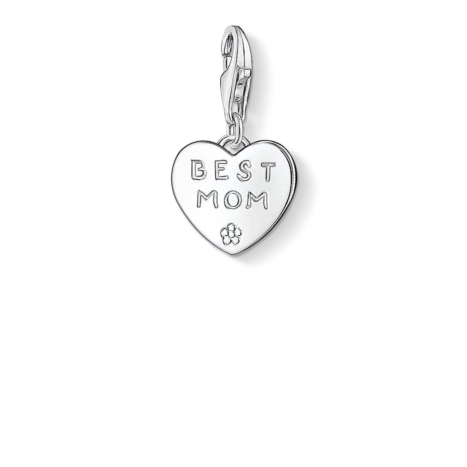 Thomas Sabo 0821-001-12 Best Mom Charm 925 Sterling Silver Jewellery
