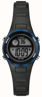 Timex Time Machines® Digital Multifunction (27mm) Black Digital Dial / Black Resin Strap TW2W92400
