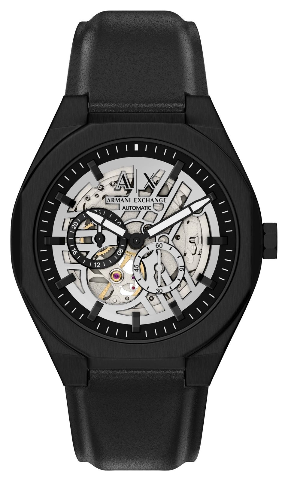 Armani Exchange AX4297 Automatic Small-Seconds Skeleton ( Watch