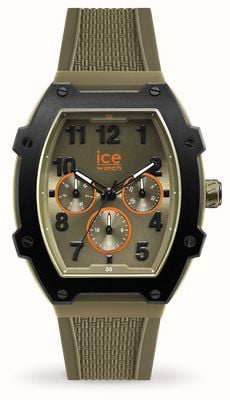 Ice-Watch ICE Boliday Khaki (40mm) Khaki Green Tonneau Dial / Khaki Green Silicone Strap 023317