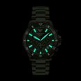 Emporio Armani Solar Chronograph (44mm) Green Dial / Green Ceramic Bracelet AR70023 - alternate view 5
