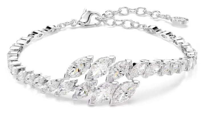 Swarovski 5748014 Mesmera bracelet, Marquise cut, White, Jewellery