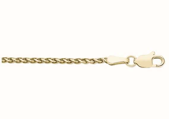9ct Yellow Gold Spinga Chain 18" SDSD-120-9Y-18