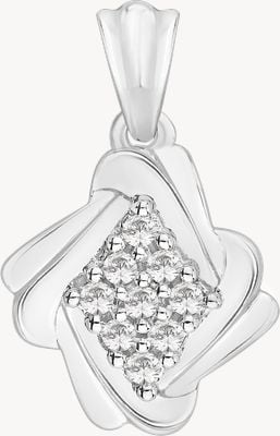 Perfection Crystals Fancy Cluster Pendant (0.25ct) P3262-SK