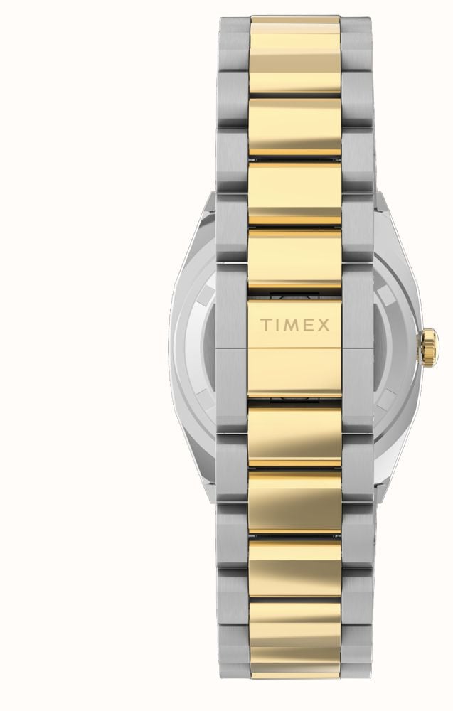 Timex Timex Quartz E Line 30mm Two-Tone Stainless Steel Bracelet TW6A00800 - alternate view 3