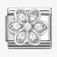 Nomination Classic Daisy Cubic Zirconia Charm 330322/06