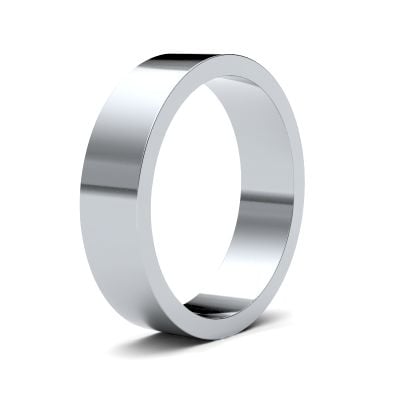 James Moore Wedding Ring  | 5mm | Light | Size Flat | AG_5LLF-PD AG_5LLF-PD