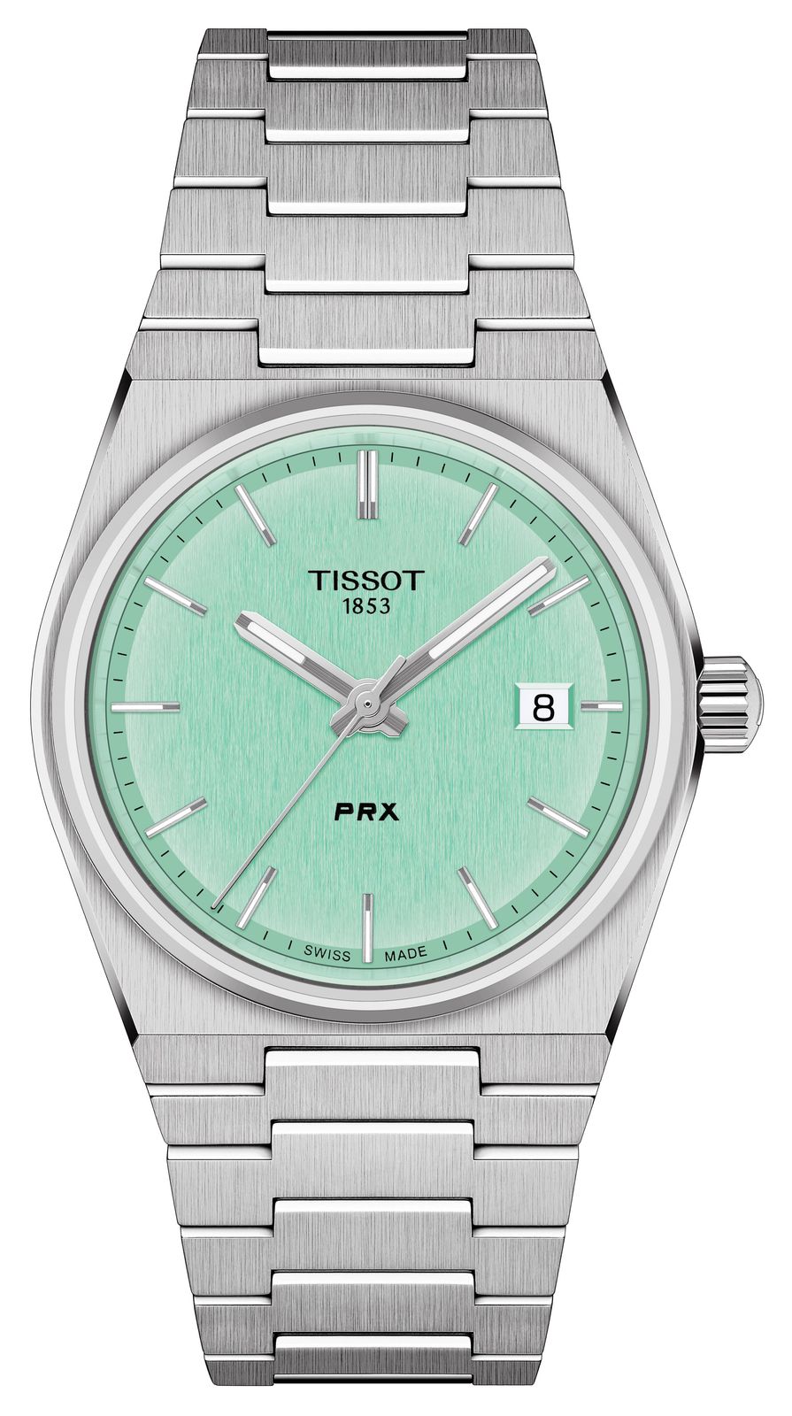 Tissot T1372101109100 PRX Quartz (35mm) Mint Green Dial / Watch