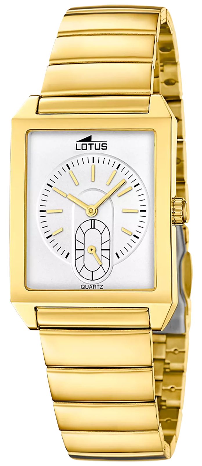 Lotus 19077/1 Square Series Small-Seconds Quartz (33.5mm) Watch