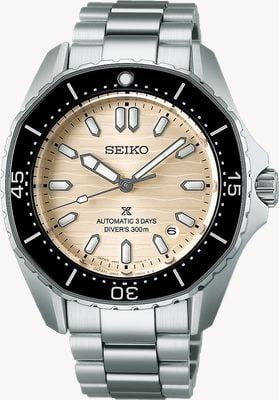 Seiko Prospex Diver Scuba Mechanical Polygonal in Pearl-White SPB481J1