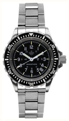 Marathon Grey Maple GSAR Large Diver's Automatic (41mm) Black Dial / Stainless Steel Bracelet WW194006SS-0309