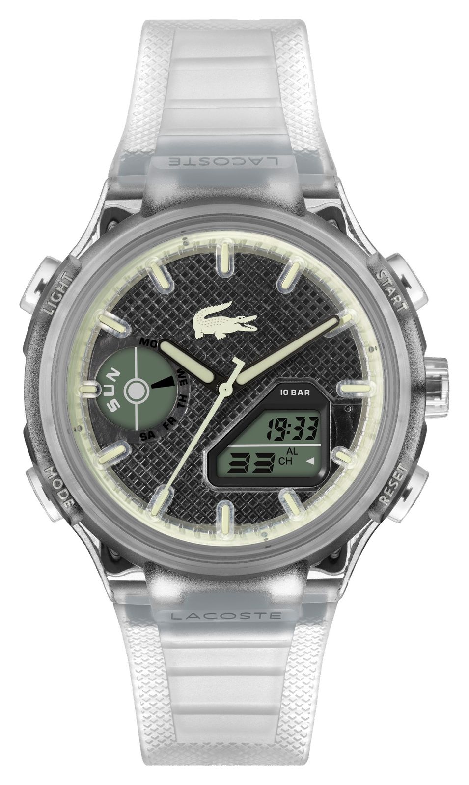 Lacoste 2011401 LC33 Dual-Display Multifunction (45mm) Watch