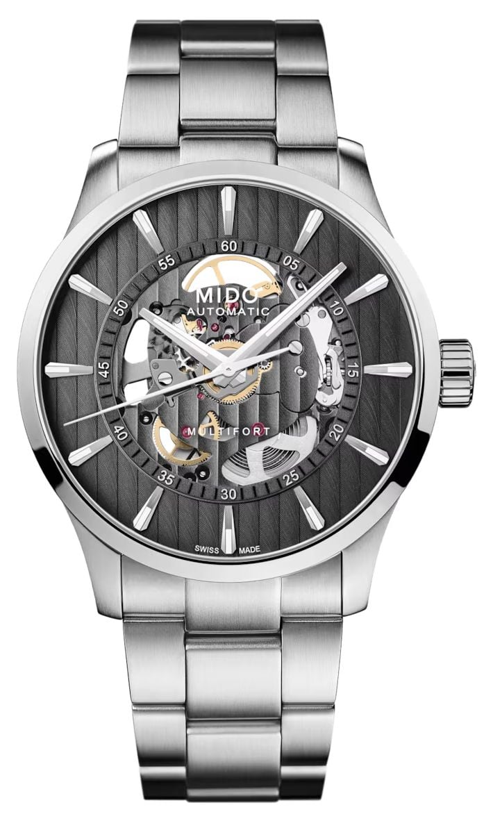 MIDO M0384361106100 Multifort Skeleton Vertigo Automatic ( Watch