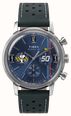 Timex PEANUTS MARLIN 40mm Leather Blue Strap Watch TW2Y85300