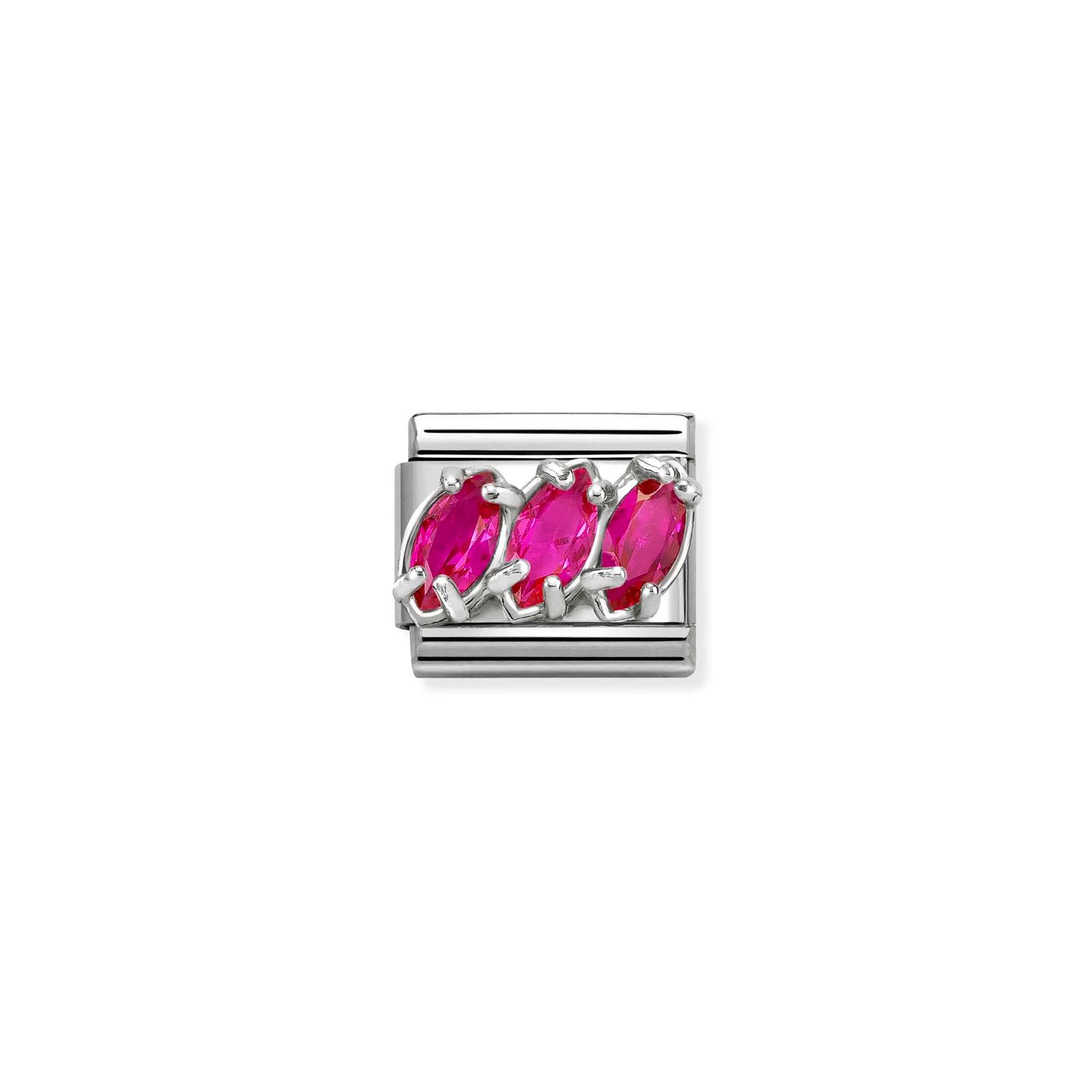 Nomination 330329/22 Classic Pink Trilogy Cubic Zirconia Jewellery