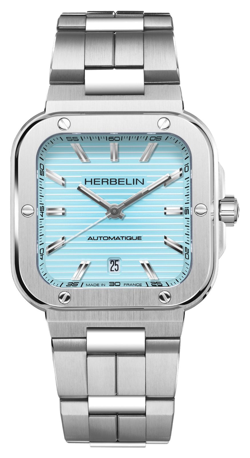 Herbelin 1646B25 Men's Cap Camarat (39mm) Light Blue Dial / Watch