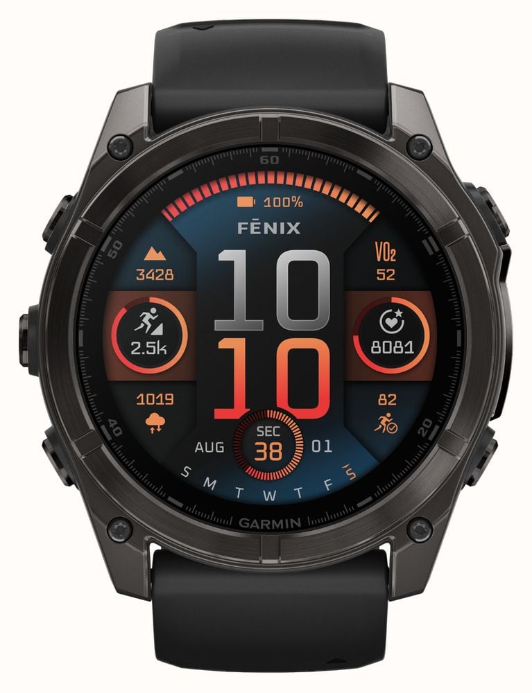 Garmin Fenix 8 51mm AMOLED Sapphire Premium Multisport GPS Smartwatch 