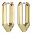 Olivia Burton Honeycomb Geo Gold Plated Hoop Earrings 24100613