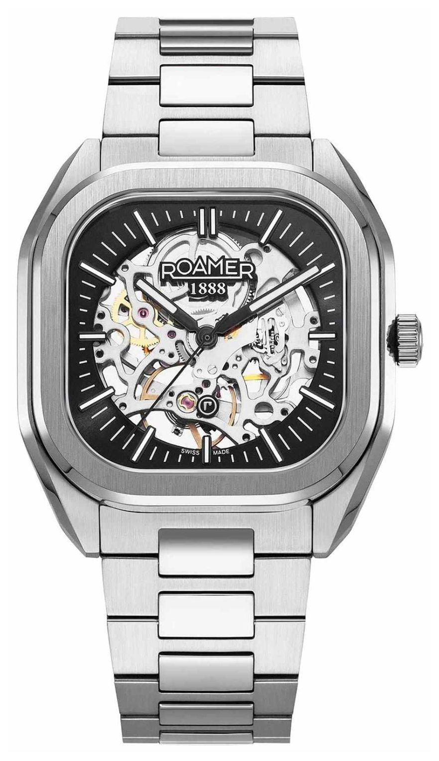Roamer 985986 41 85 20 Mechano Hand Wound (39.5mm) Black Watch
