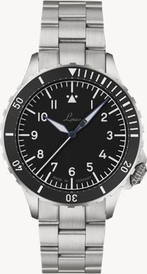 Laco Köln Automatic (41mm) Black Dial / Stainless Steel Bracelet 862191.MB