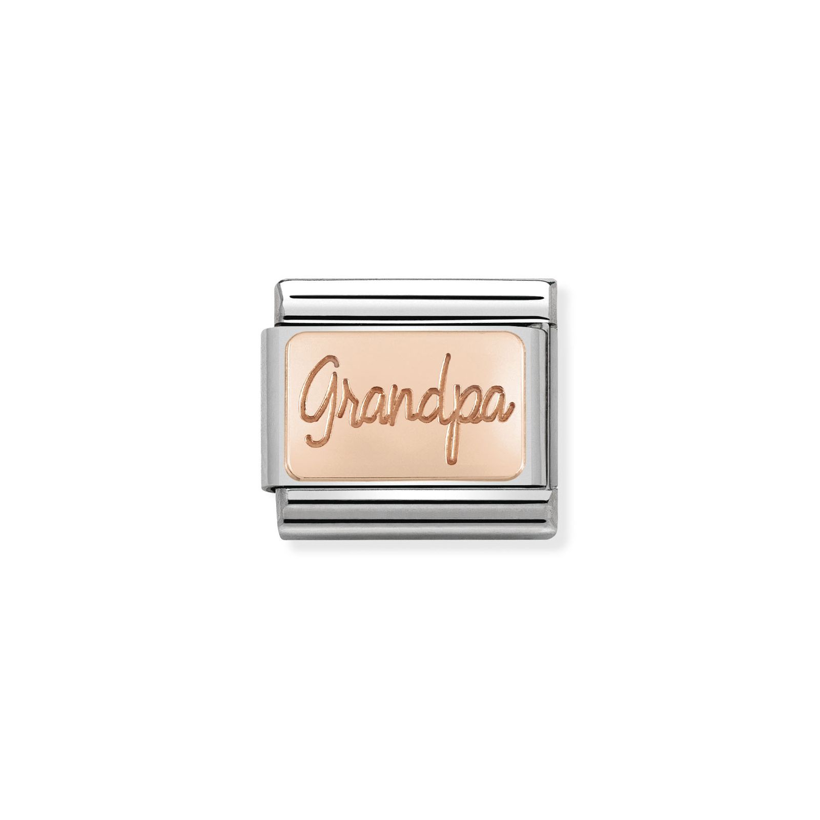 Nomination 430101/35 Classic PLATES In Stainless Steel With Jewellery