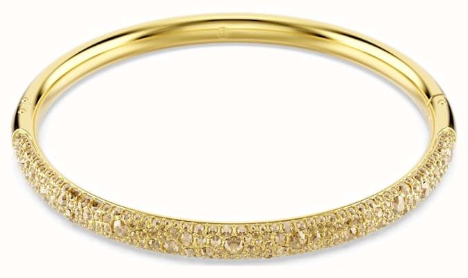 Swarovski Sublima Bangle Snow Pavé, White, Gold-tone Plated M 5723337