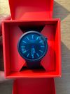 Customer picture of Swatch INDIGO GLOW (47mm) Blue Dial / Blue Bio-Sourced Strap SB05N113