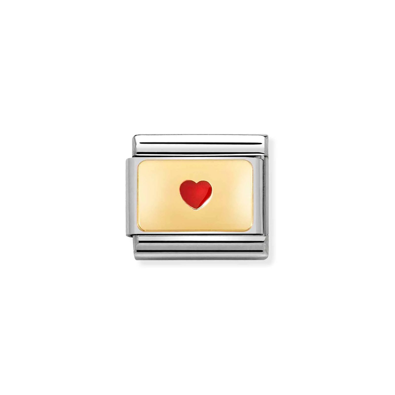 Nomination 030284/50 Classic PLATES Steel Enamel And 18k Jewellery
